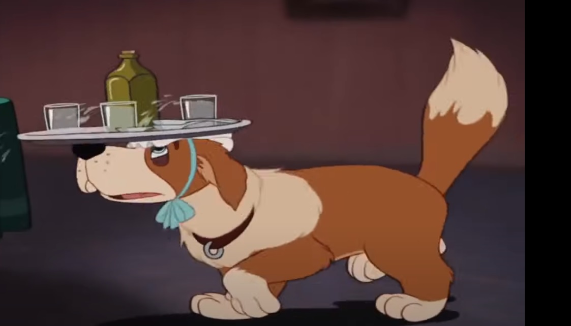 dog in peter pan